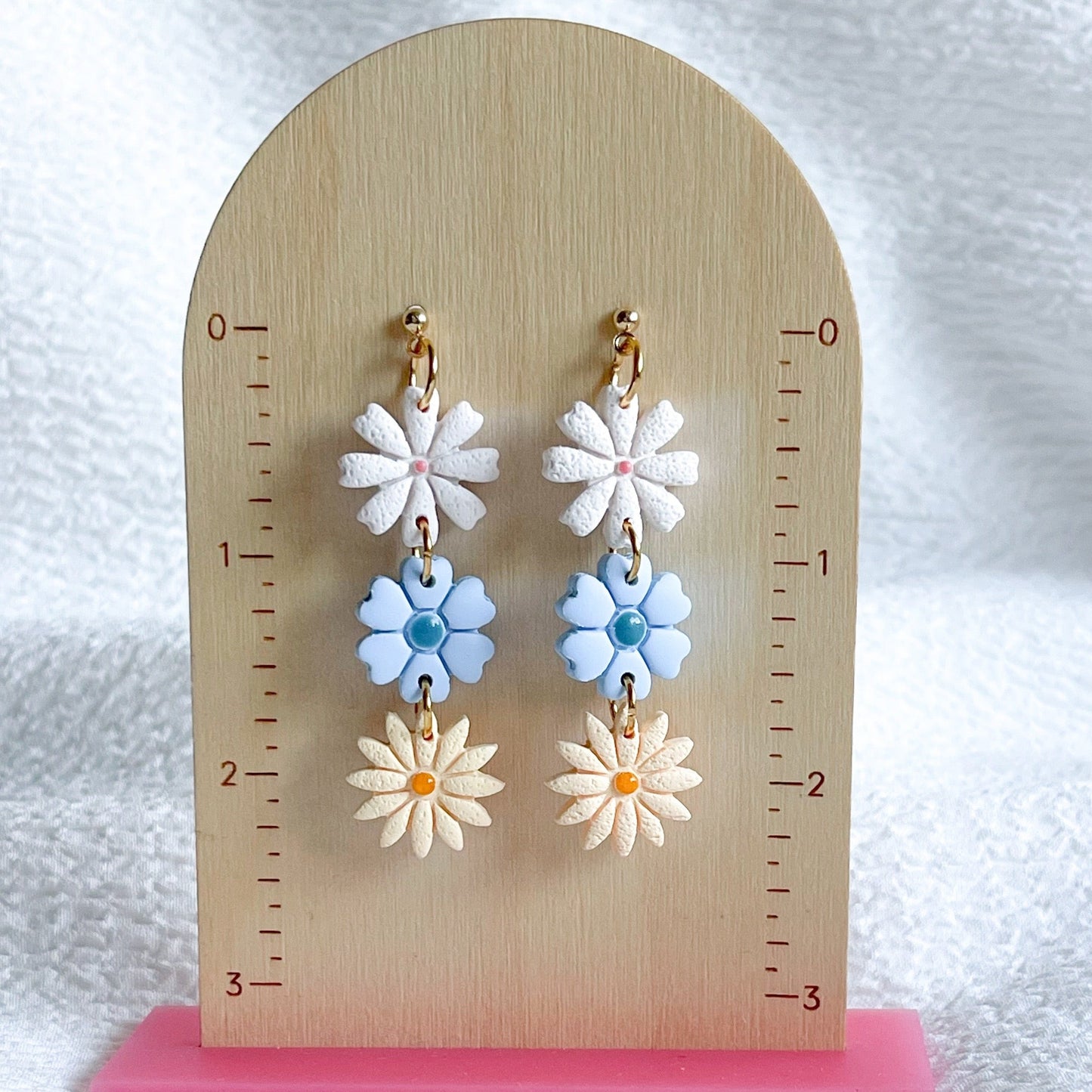 Floral Trio Dangles