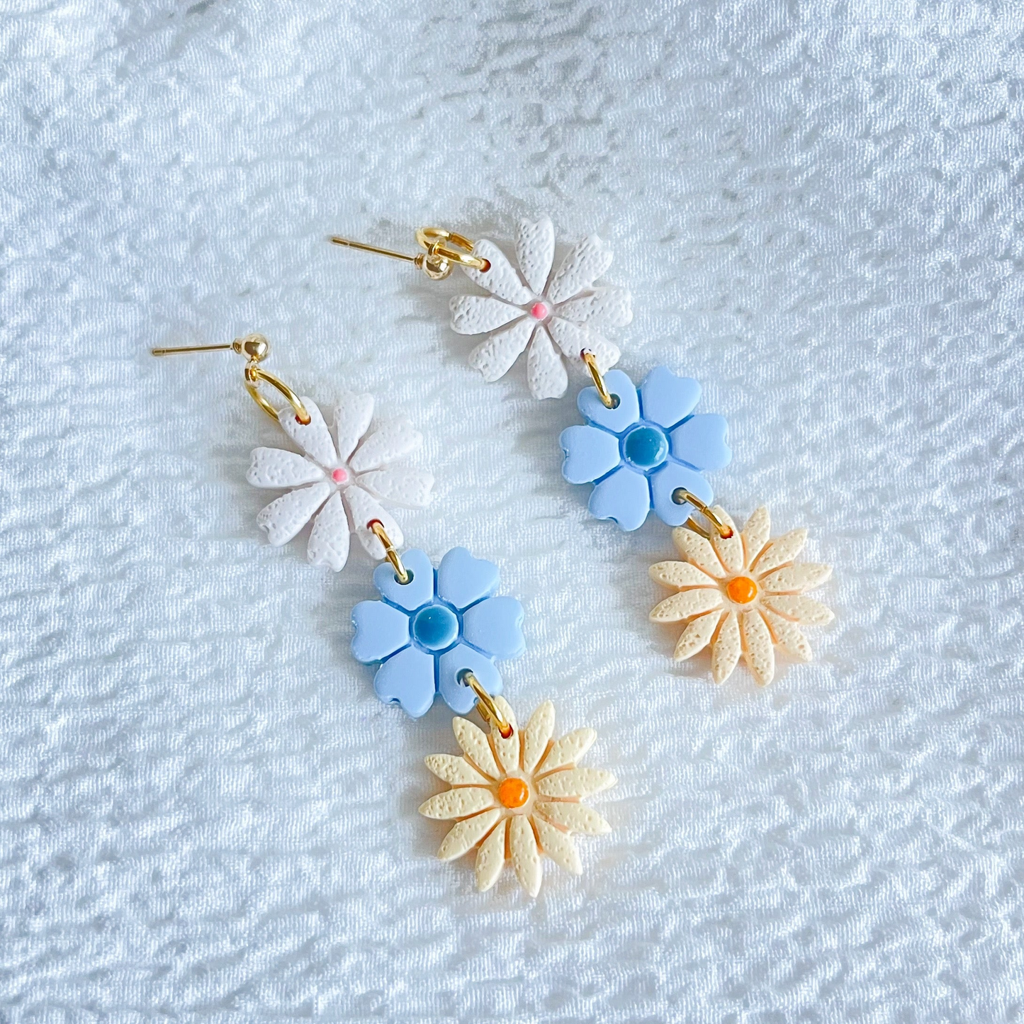 Floral Trio Dangles
