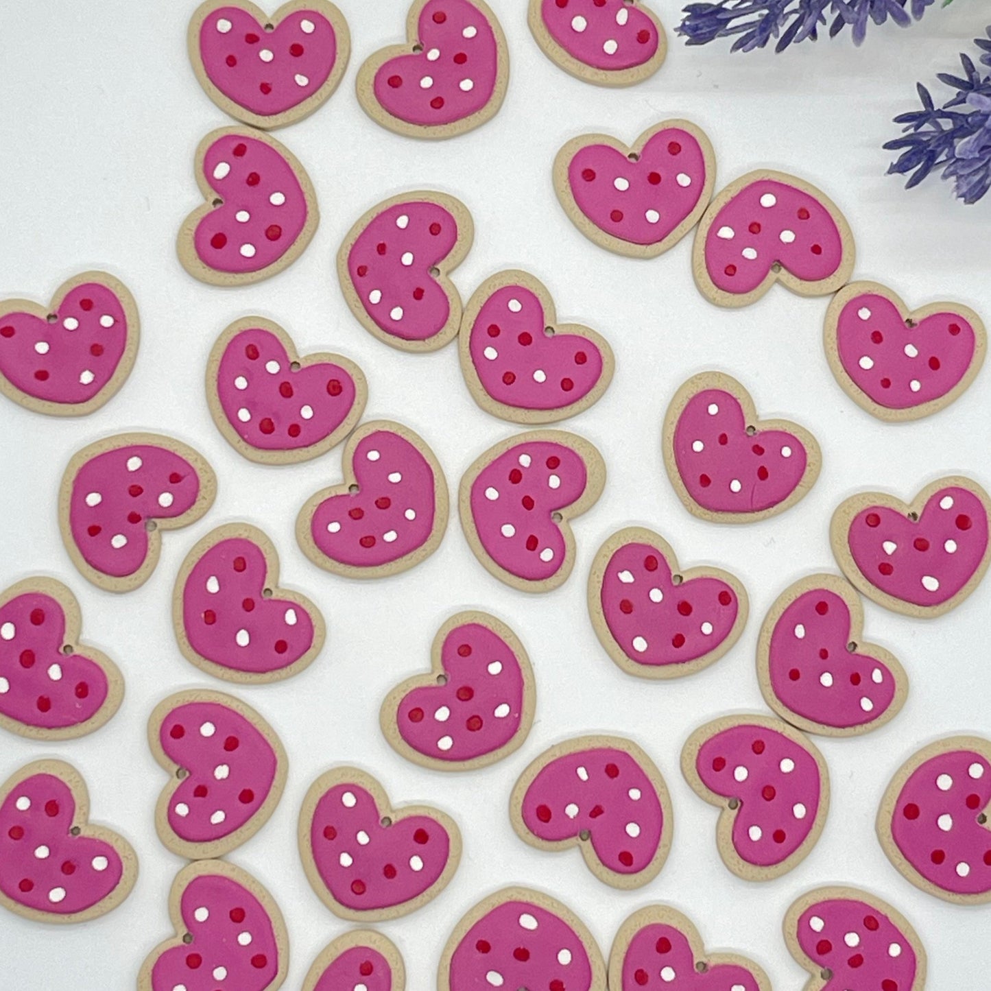 Heart Cookies Dangles