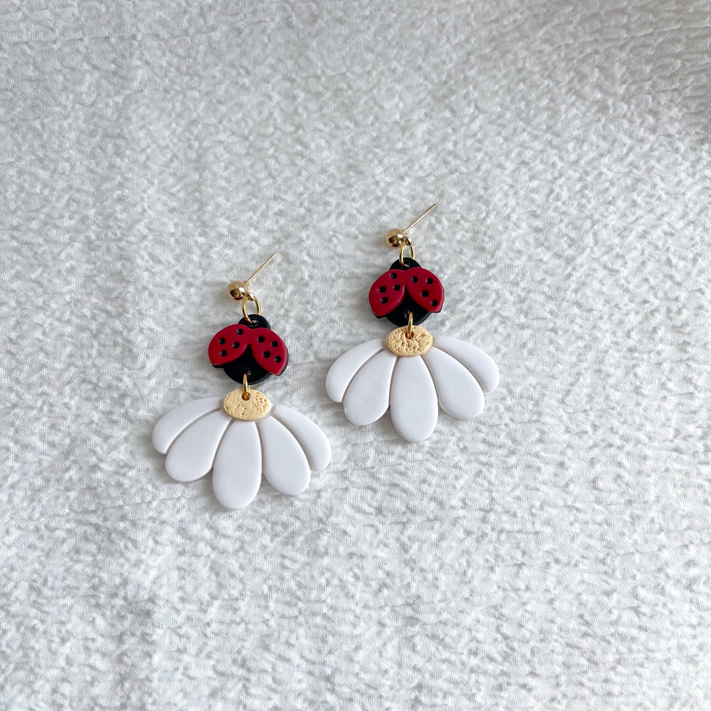 Ladybug and Daisy Dangles