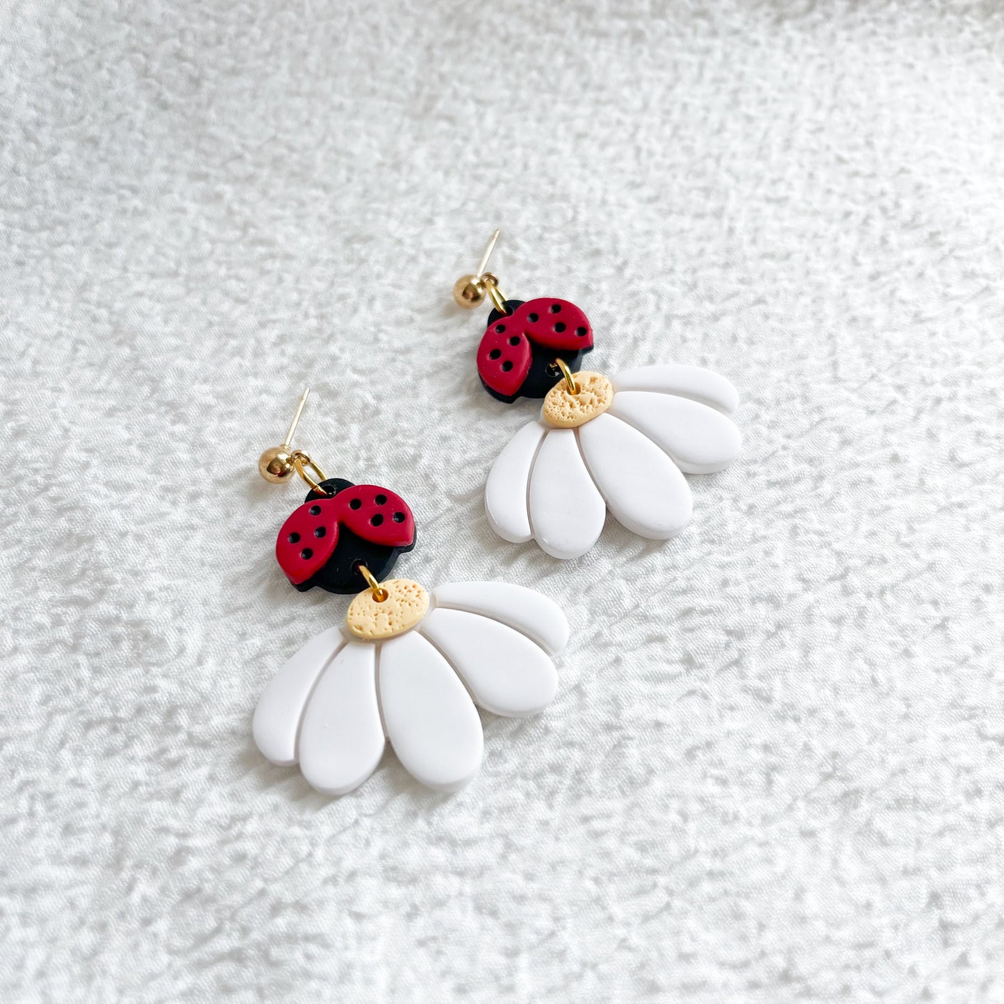 Ladybug and Daisy Dangles