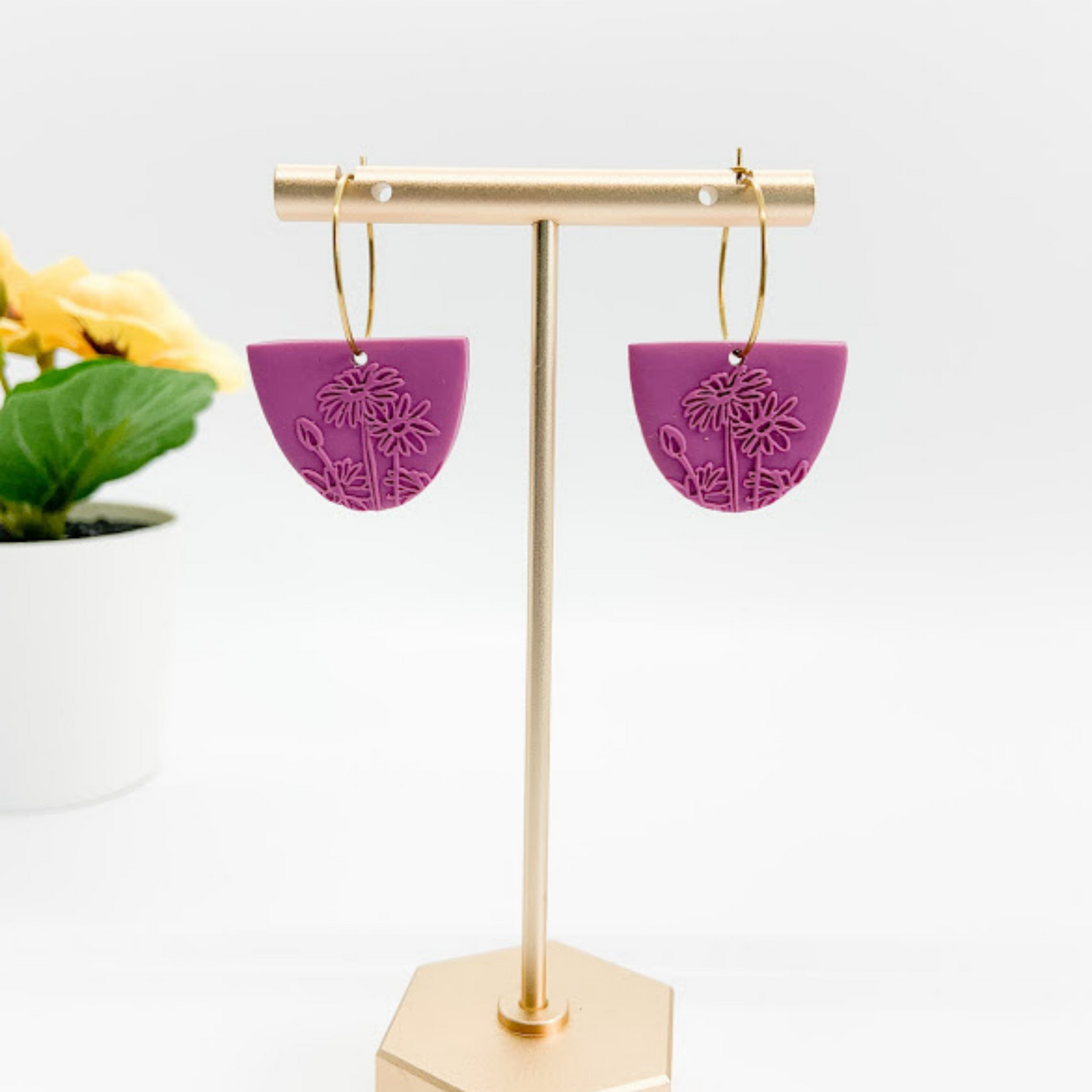 Alexa Daisy Hoops