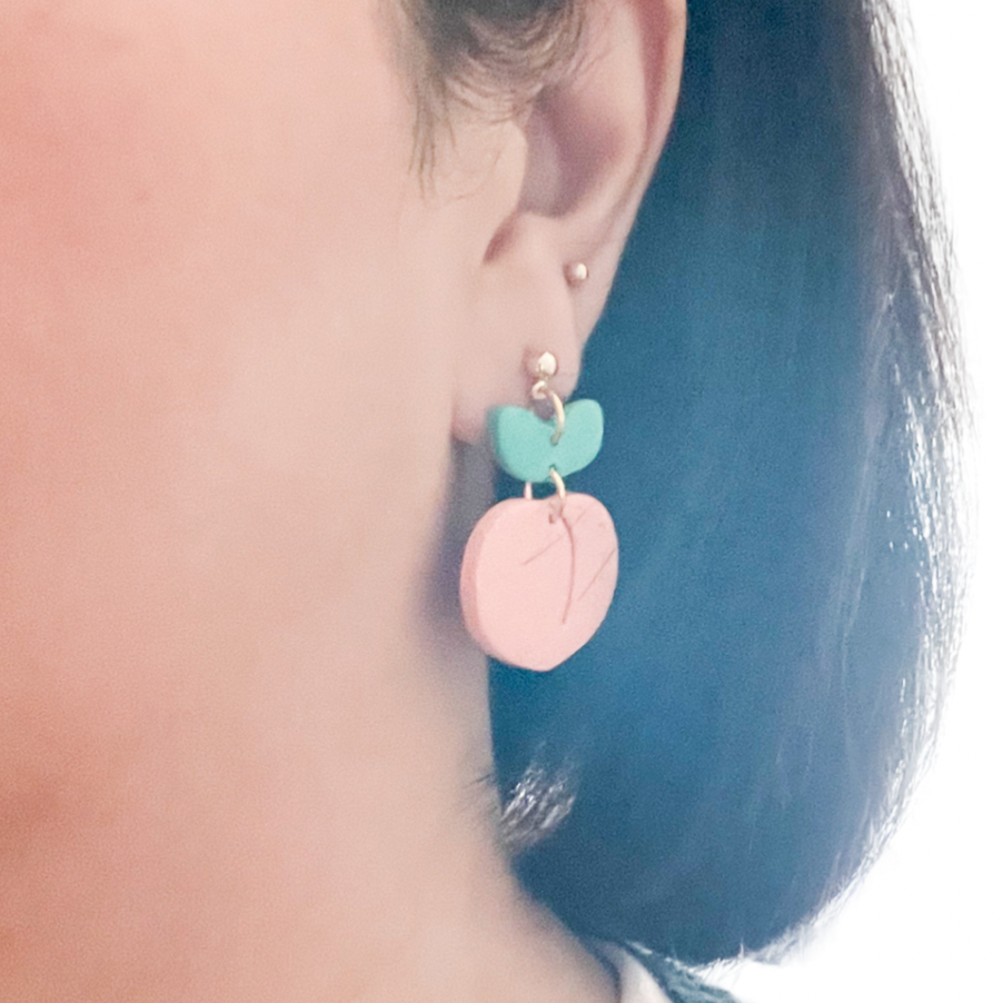 Peach Dangles